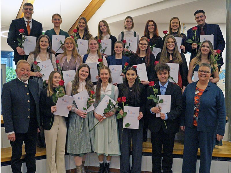 Fotos Preisträger Abschlussfeier Winter 2026